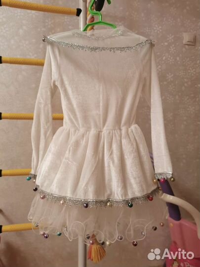 Новогодний костюм для девочки - Бусинка