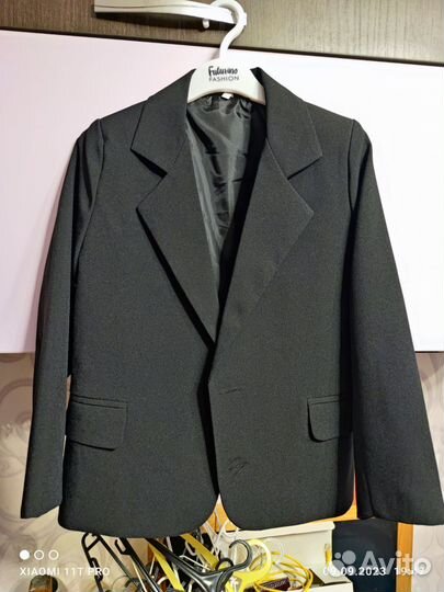 Пиджак школьный для мальчика 128-134