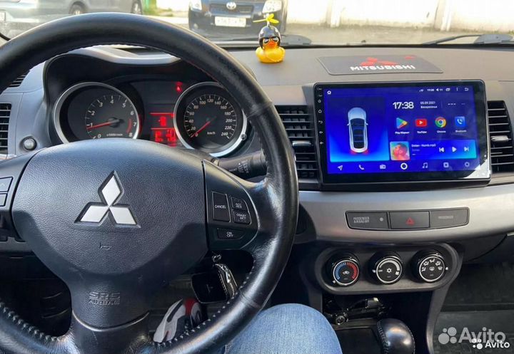 Магнитола Mitsubishi Lancer X 10 Android Qled SIM