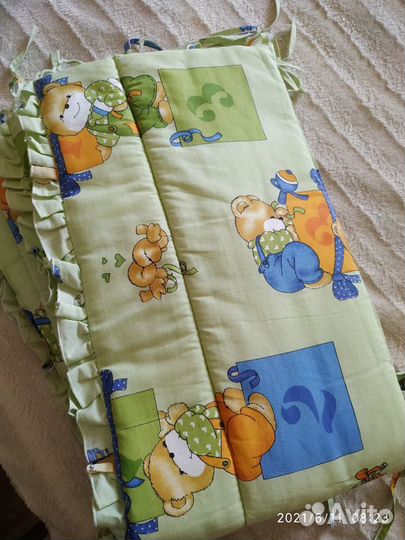 Балдахин, бортики, постельное белье