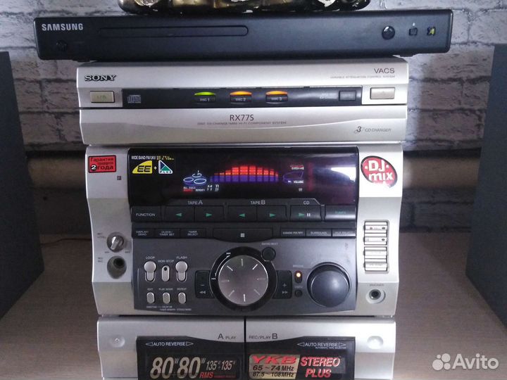 Музыкальный центр sony