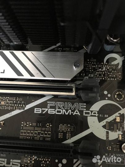 Intel Core i5-12400+asus prime B760M-A D4+кулер