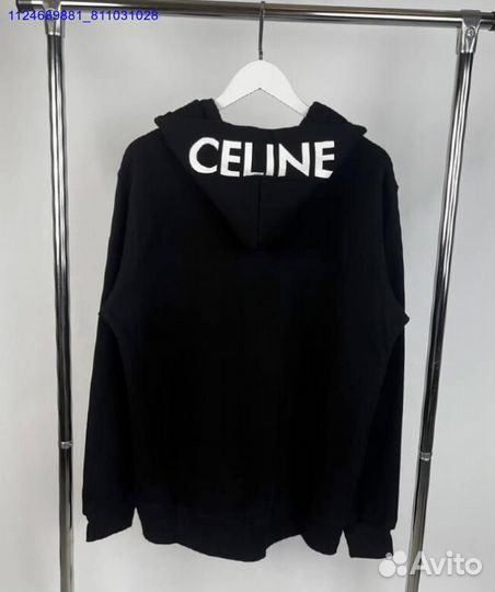 Зип худи Celine Black