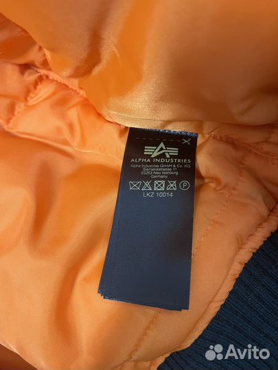 Женский Бомбер Alpha Industries Оригинал