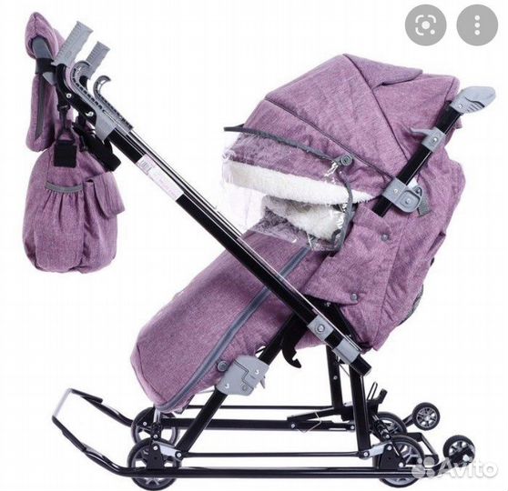 Санки коляска ника 7 8