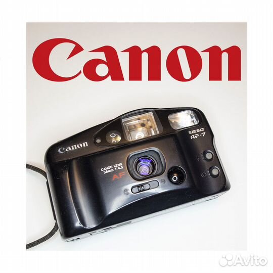 Плёночный фотоаппарат Canon Sure Shot AF-7