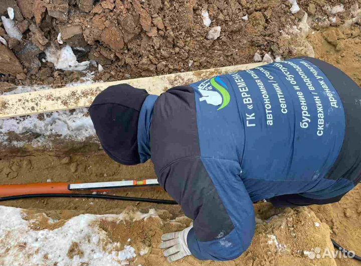 Септик под ключ без откачки Итал