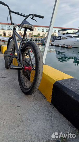 Руль на BMX размер 9.2 чёрный матовый