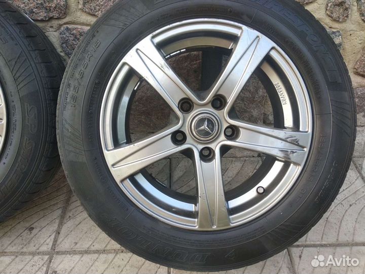 Колеса в сборе Мерседес 195 65 15 летние
