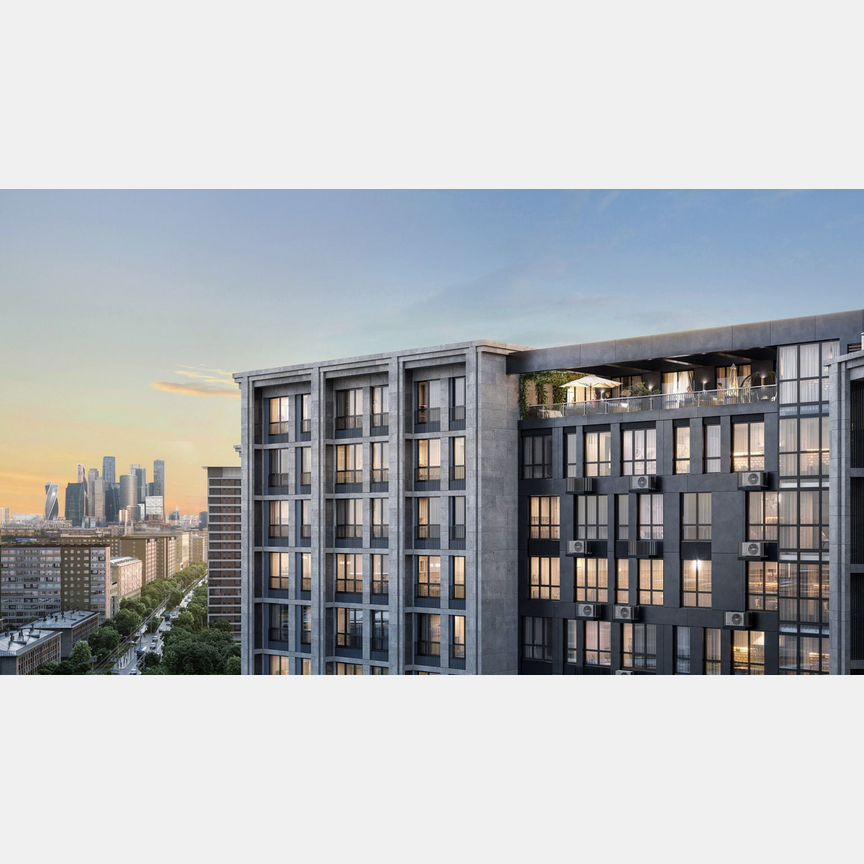 2-к. квартира, 66,8 м², 13/16 эт.