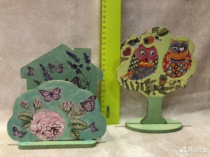 Салфетница из дерева