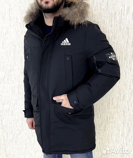 Мужская зимняя куртка Adidas до -30