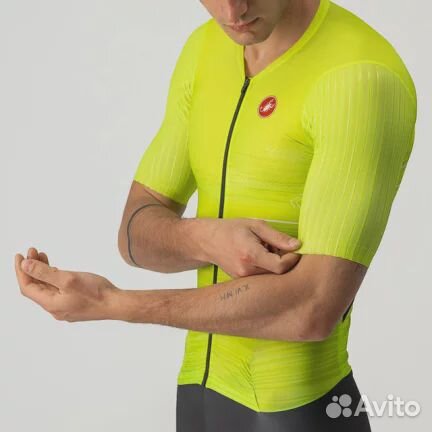 Castelli PR Seed Suit Mens Yellow - Green