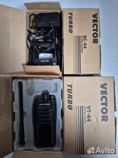 Рация vector vt 44 turbo