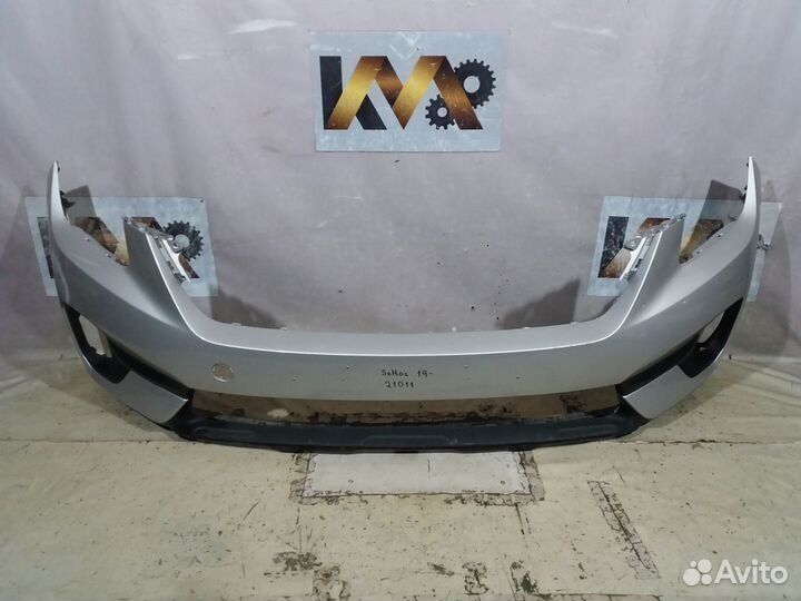 Кия Селтос 2019- Бампер передний 21011