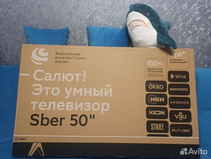 Телевизор SMART tv сбер 50