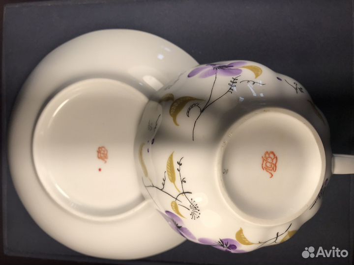 Чайная пара лфз Фиалки