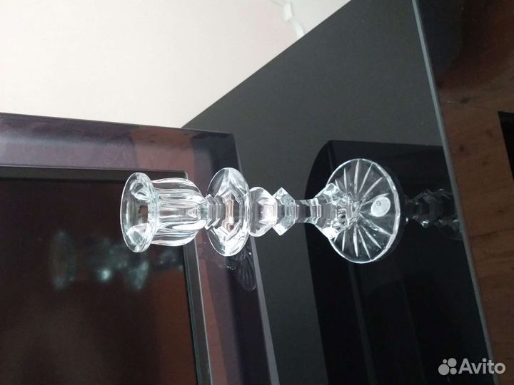 Подсвечник хрустальный