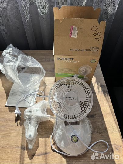 Вентилятор настольный Scarlett SC-DF111S09