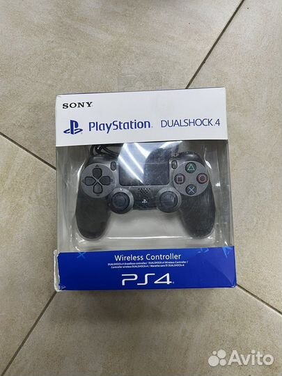 Джойстик для ps4 черный