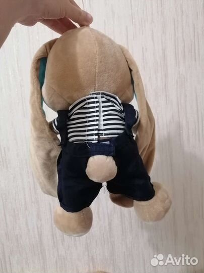 Большой плюшевый Зайка Ми мягкая игрушка