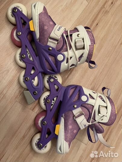 Детские ролики и полный комплект защиты
