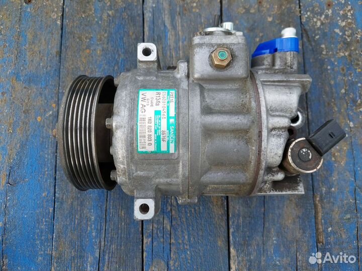 Компрессор кондиционера volkswagen