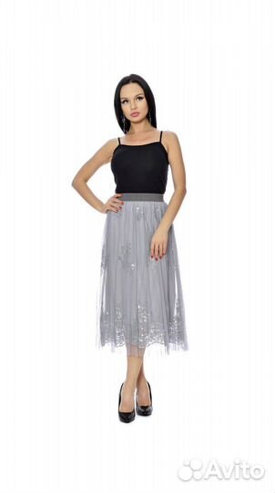 Юбка из фатина
