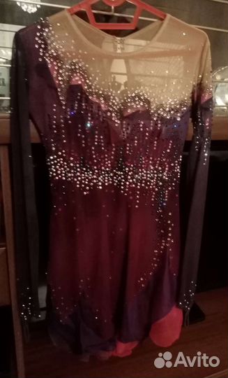 Платье для фигурного катания рост 145-160