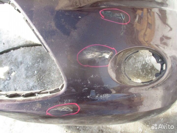 Бампер передний Ford Fiesta 6