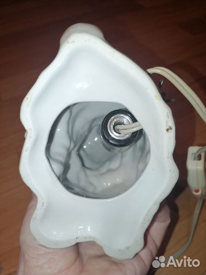 Светильник Гдр СССР фарфор собачка