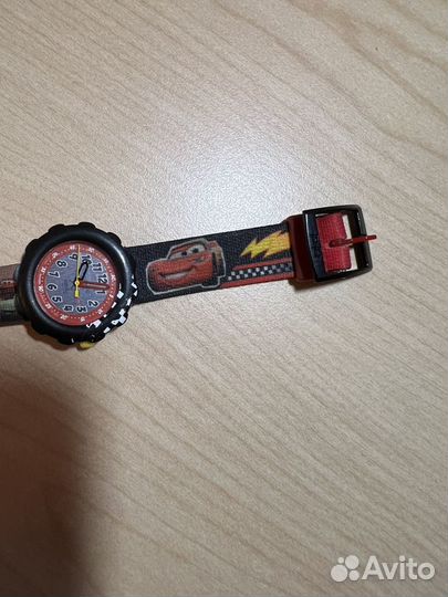 Детские часы swatch flik flak mcqueen