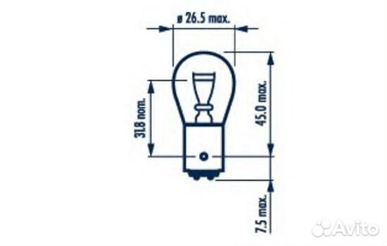 Narva 17925 Лампа накаливания