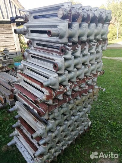 Чугунные батареи бу