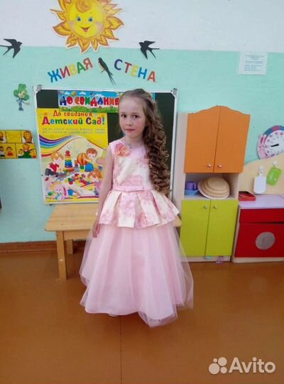 Праздничное платье для девочки 6 лет