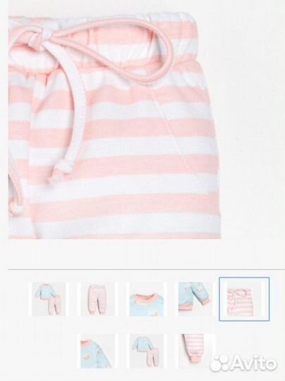Комплект одежды для новорожденных (новый)