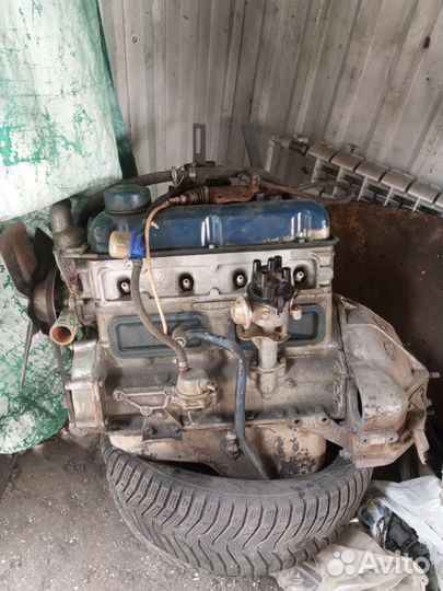 Двигатель газ 21