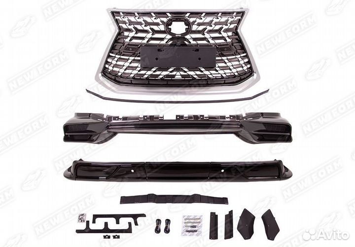 Обвес Heritage черный Lexus LX570