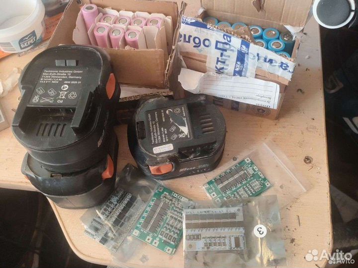 Переделка аккумуляторов шуруповерта