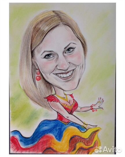 Шарж на заказ, шаржист на праздник