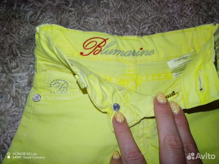 Джинсовые шорты на девочку