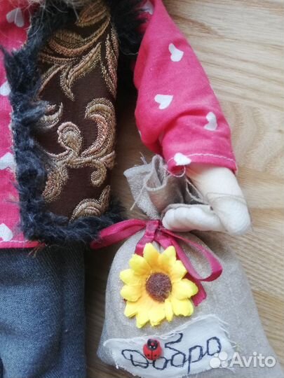 Кукла ручной работы домовой