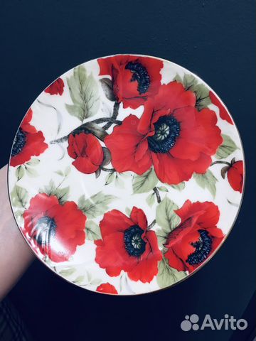 England. Staffordshire. Блюдце