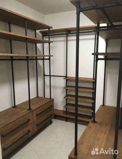 Гардеробная loft
