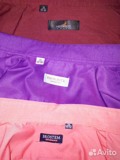 Рубашки рост 146-158