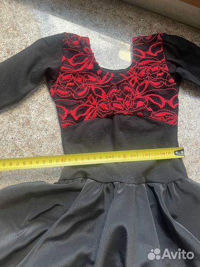 Платье для девочки тренировочное