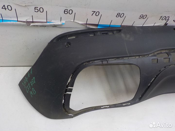 Юбка/спойлер заднего бампера Mercedes-Benz GLA-Class