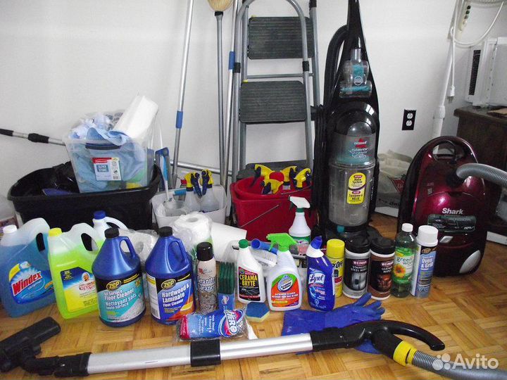 Уборка кварти и домов. Клининг