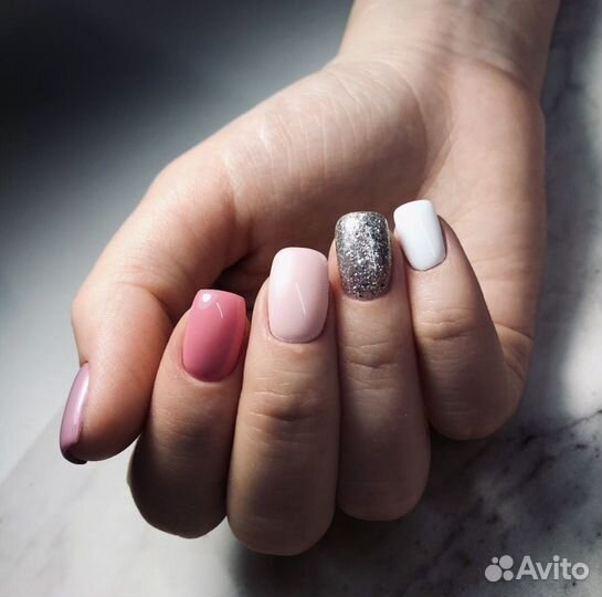 Маникюр+гель лак
