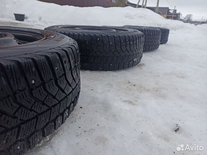 Колёса штампованные с резиной